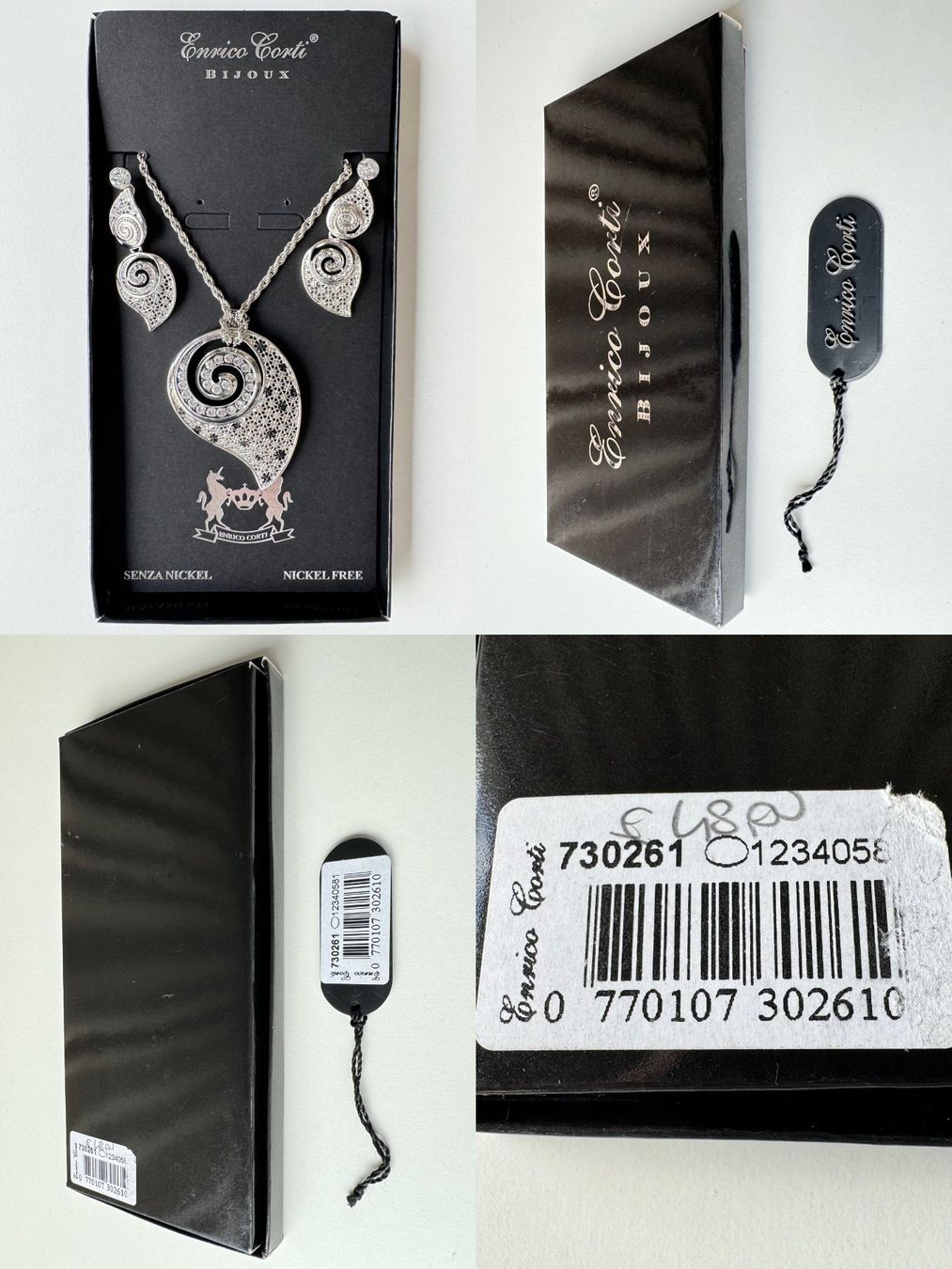 Altri gioielli: Parure - Sans Nickel - collier & boucles d'oreilles – Nuovo (secondo la descrizione) da Genève venduto da Reveur 8
