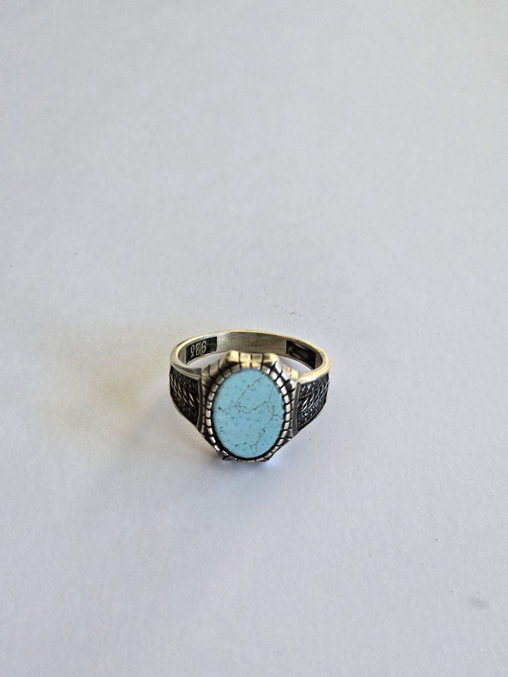 Bagues: Bague en argent, Turquoise, taille 65.5 – Neuf avec emballage d'origine à Neuchâtel par NIDAVELIR 2