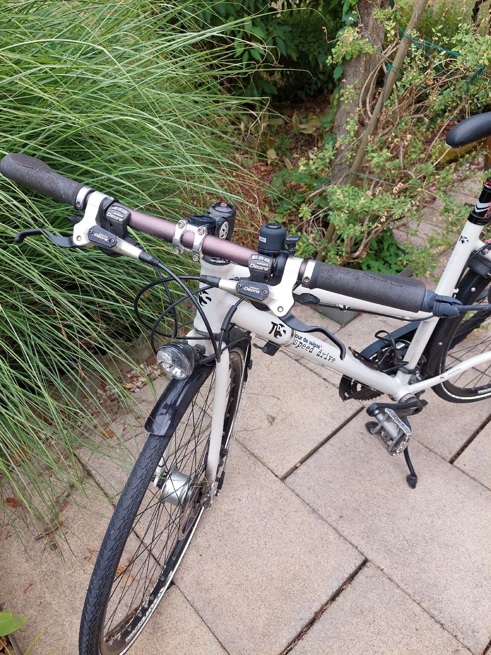 Velos: Damen Velo Scheller Speed Drive weiss mit Korb – Gebraucht aus Muttenz von bea_mmf9 1