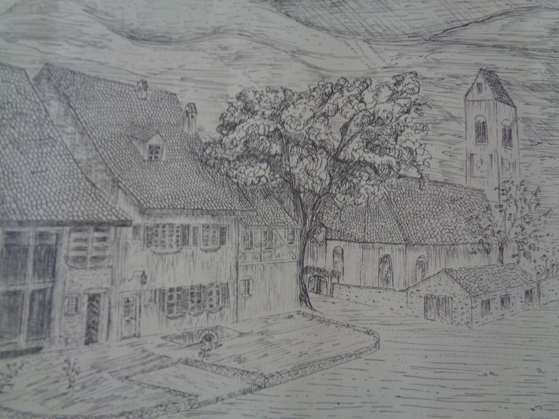 Grafica & Litografie: Litho - Niederbipp signiert U. Dolder – Usato da Chur venduto da omonia 4