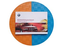 BMW 3er E46 1998 - Bedienungsanleitung / Prospekt