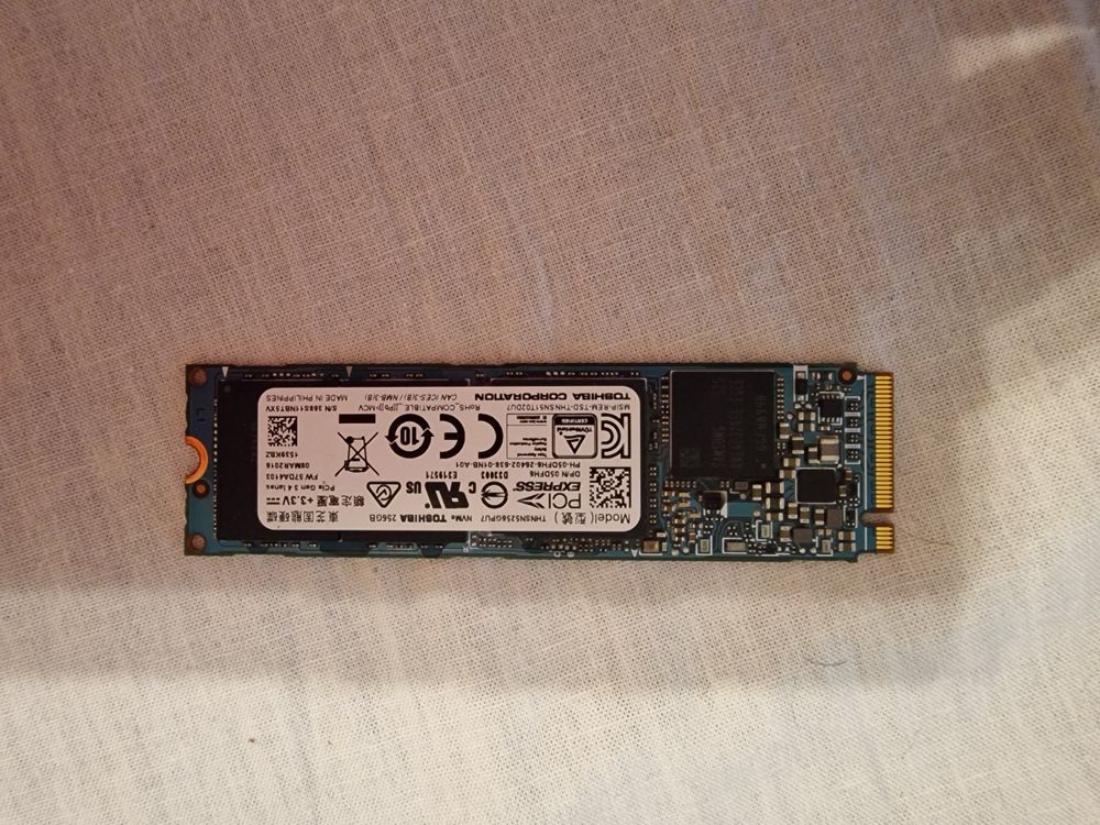 Toshiba SSD 256GB NVME M2 | Kaufen auf Ricardo