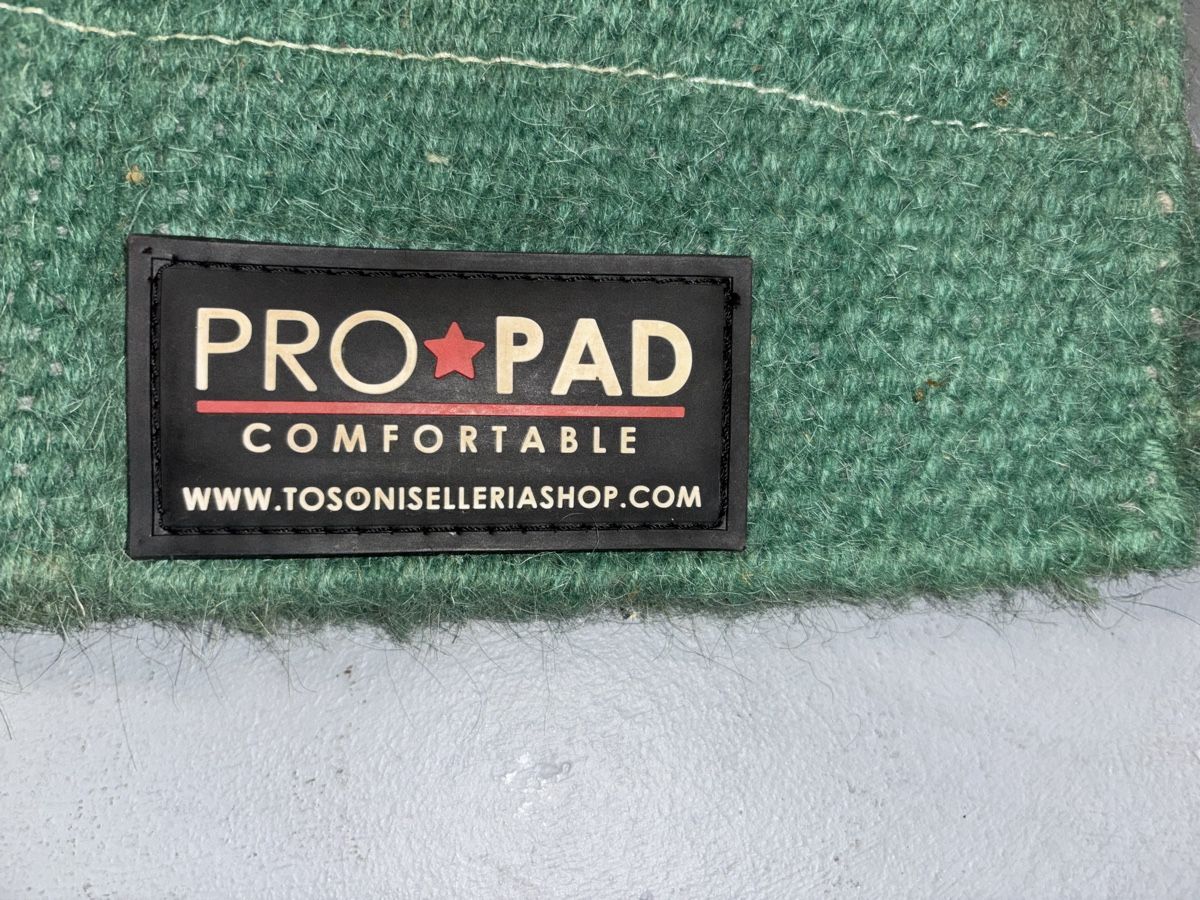 Coperte: Gebrauchte grünes Westernpad Pro Pad - Bequem! – Usato da Möriken AG venduto da Jamas76 3