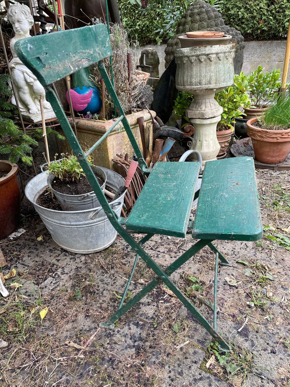 Stühle: Klapp-Stuhl – Gebraucht aus Forch von ESELSTEIN 1