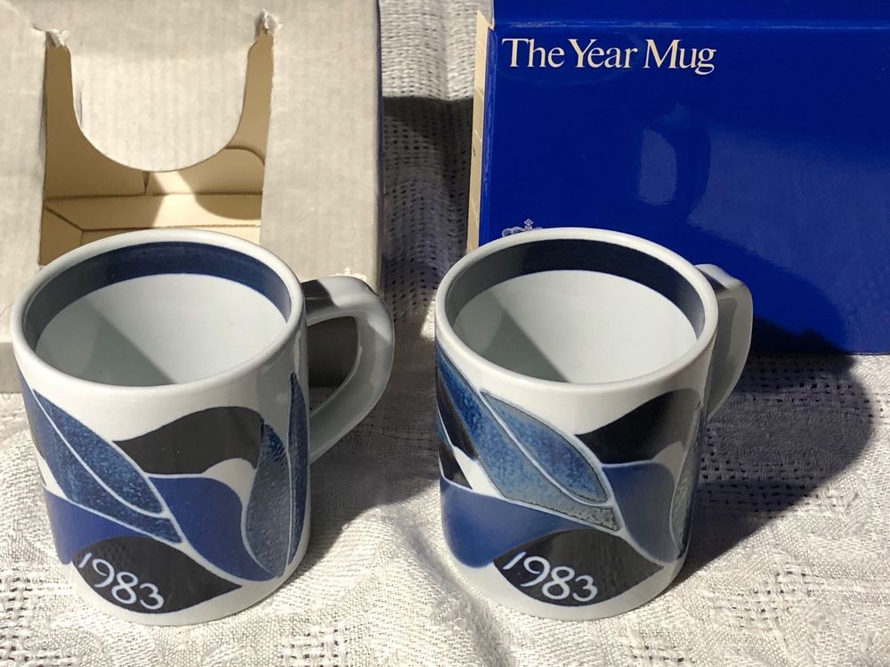 The Year Mug Royal Copenhagen 1983 (Neu und originalverpackt) in ...