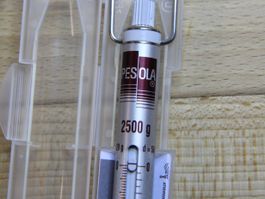 Federwaage Pesola 2500g, Schweizer Qualität, neu/ungebraucht