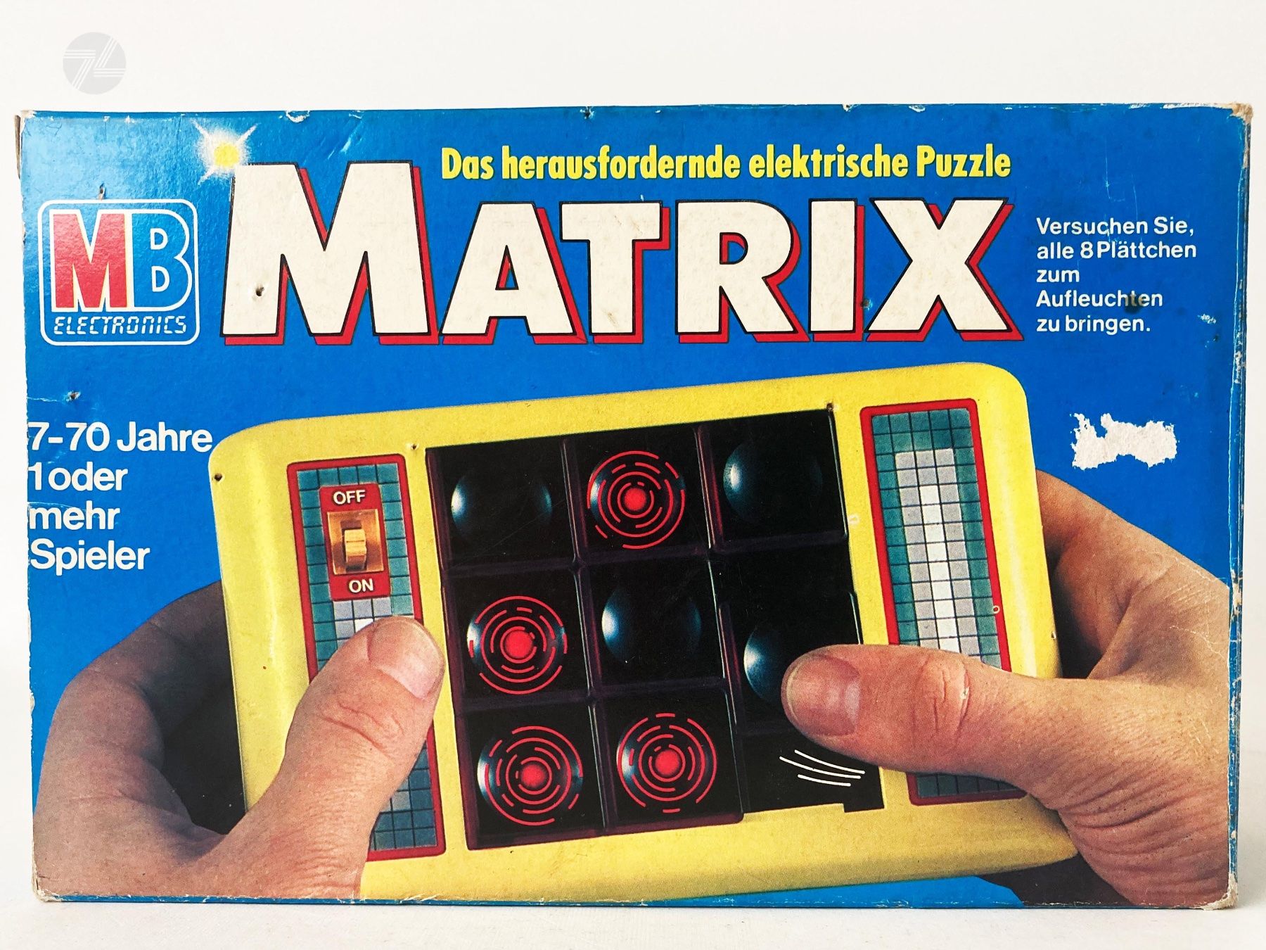 Spiele: MB Electronics MATRIX elektrisches Puzzle Vintage 80s Game – Gebraucht aus Wetzikon ZH von cyan74