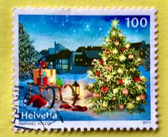 Nr.1414 Weihnachtsbaum Sondermarken GESTEMPELT 2011   
