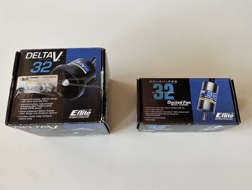 E-Flite Motoren: E-Flite 32 DeltaV Impeller DucatedFan – Neu und originalverpackt aus Bern von sividigis