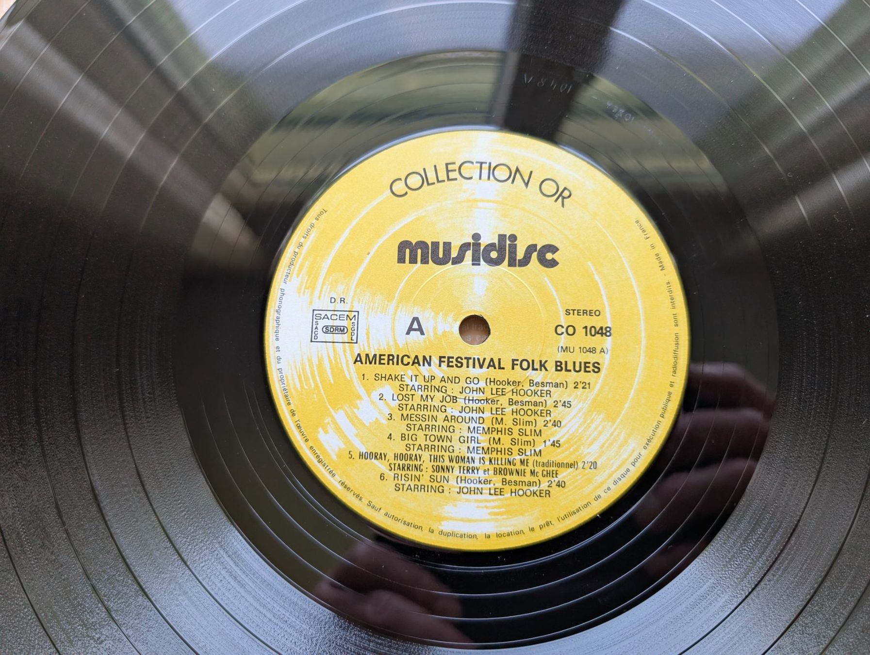 Dischi in vinile: American Festival Folk Blues – Usato da Ebikon venduto da kisuM 5