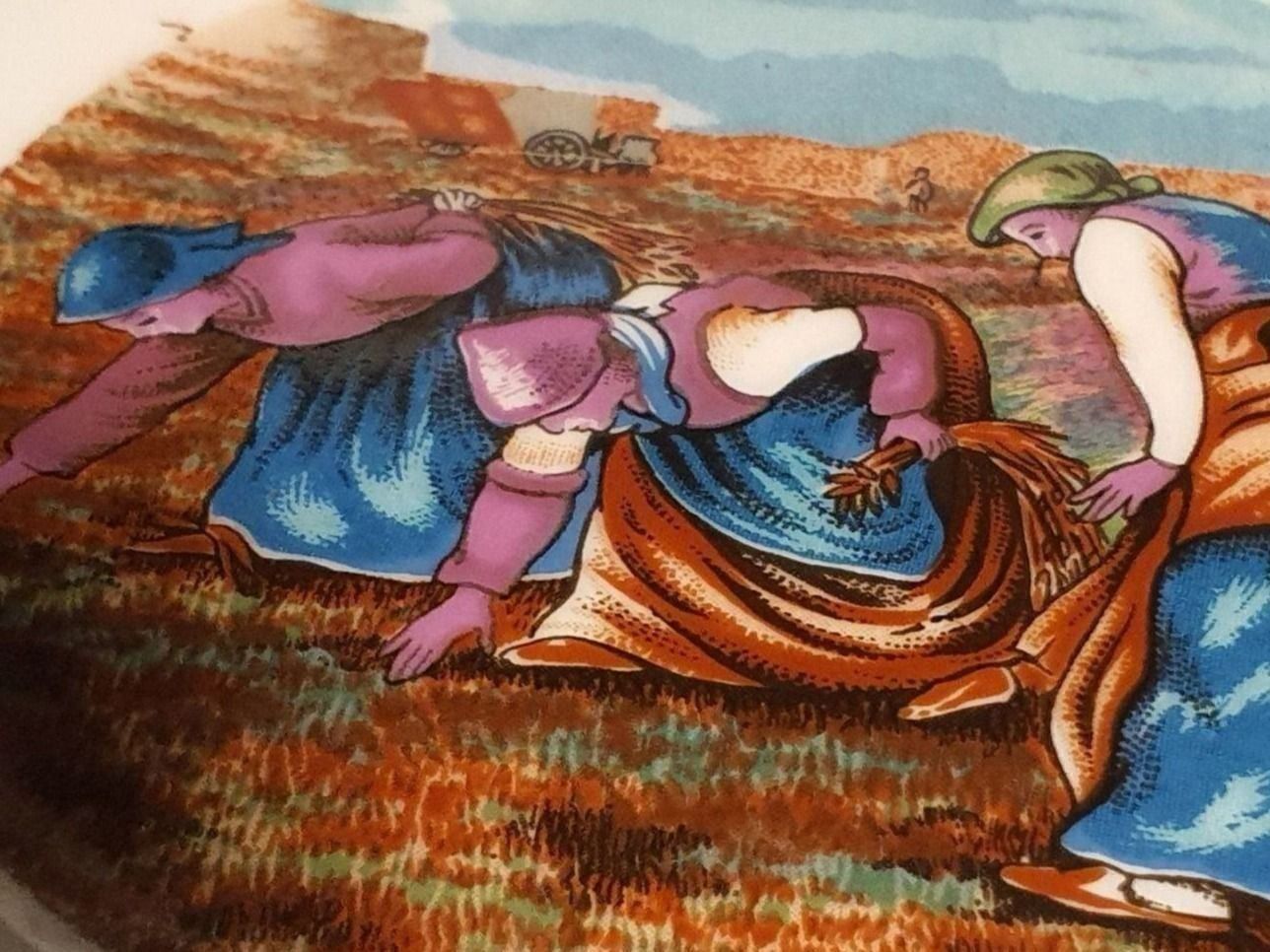 Teller: Assiette porcelaine anc. dorée murale – Gebraucht aus DUGNY (-Leytron) von Rdeny 1