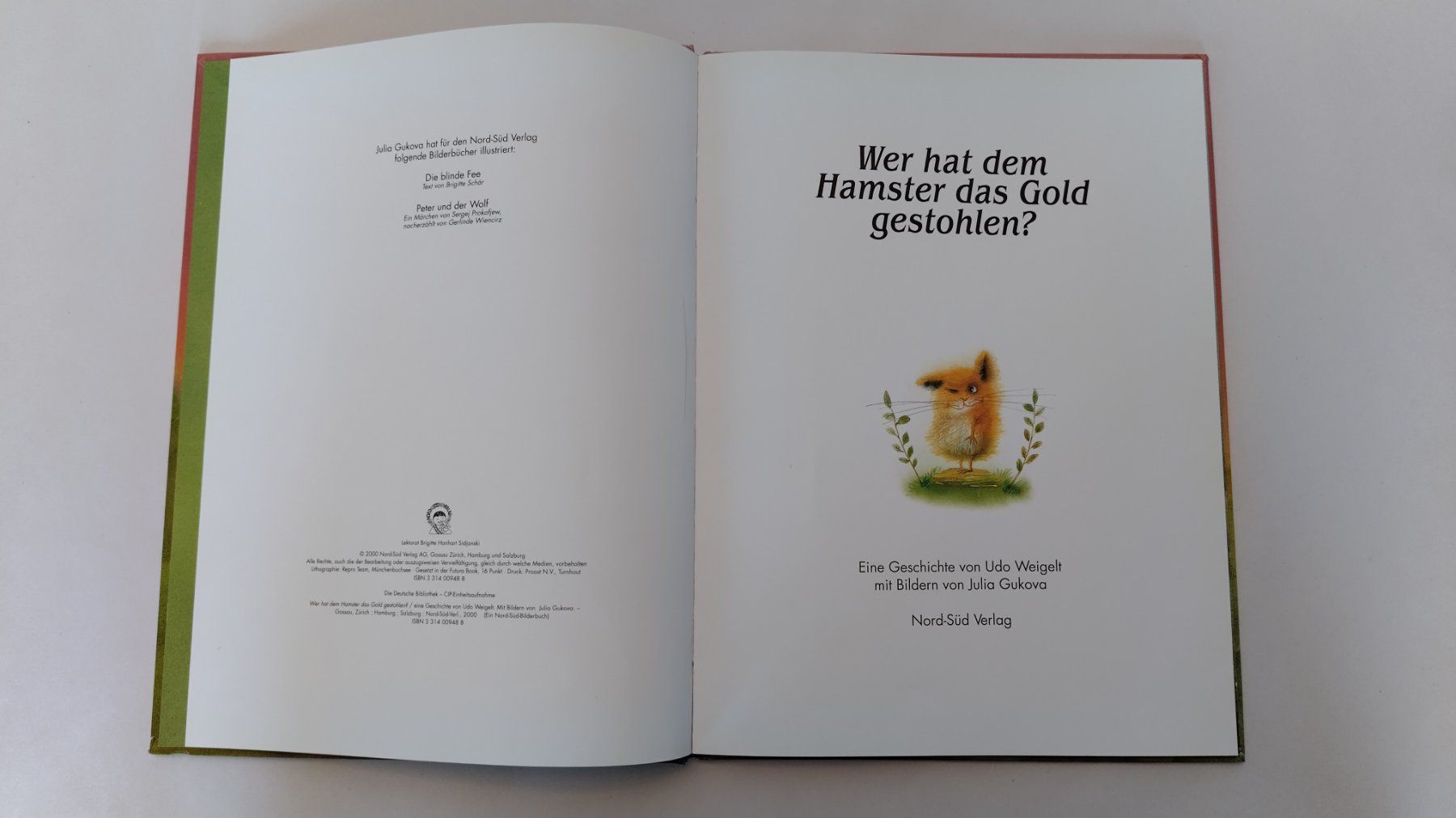 Libri: Wer hat dem Hamster das Gold gestohlen? / Bilderbuch – Usato da Bellach venduto da JingleJerry 2
