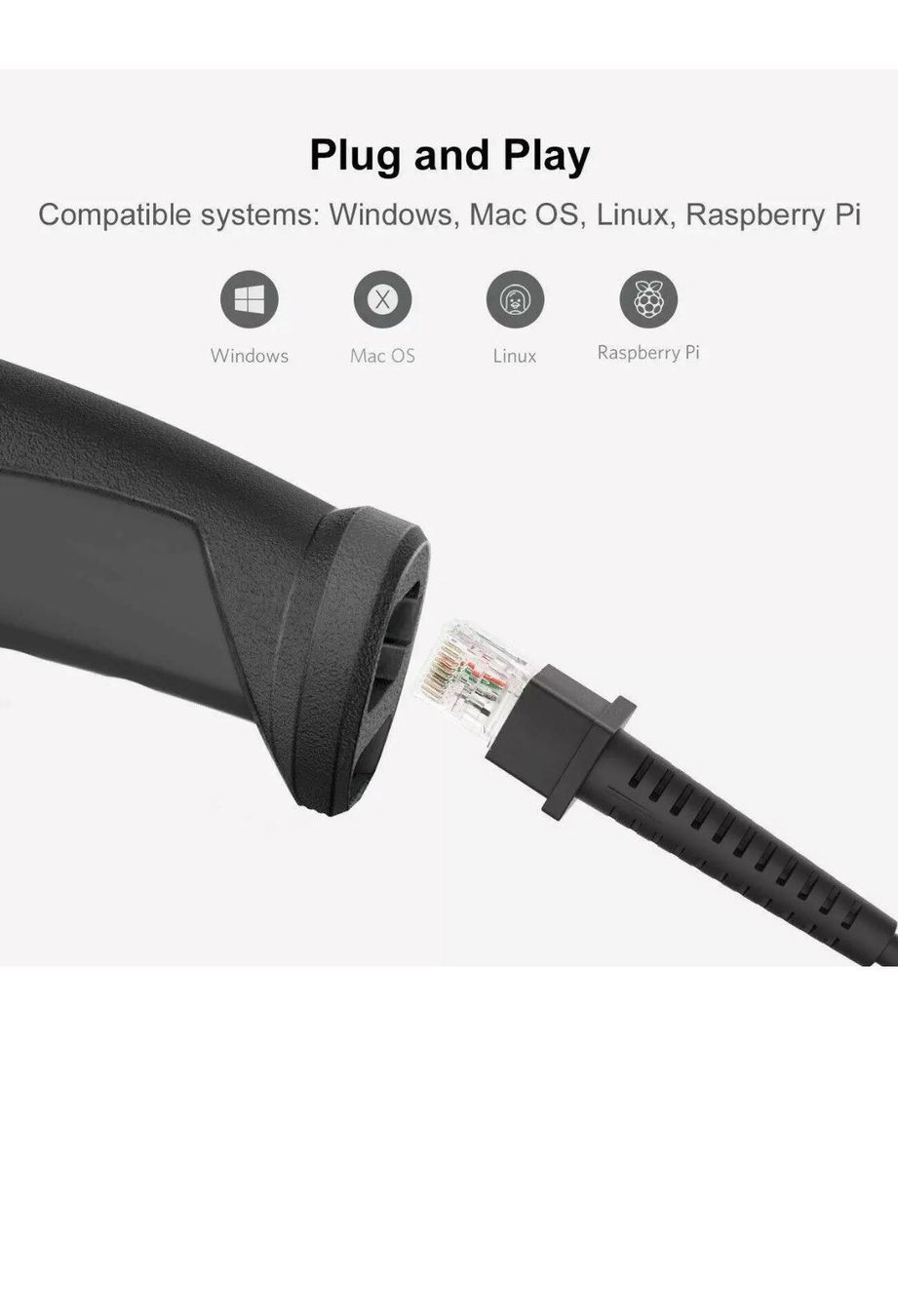 Scanner: +Barcode Scanner mit Halterung – Neu und originalverpackt aus Amriswil von JaJa-Express 2
