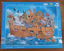*LEGE - PUZZLE - ARCHE NOAH* 30X37/36 T./GEBR/VOLLST.