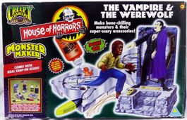 VAMPIRE & WEREWOLF HOUSE OF HORROR SET CREEPY CRAWLERS 1996