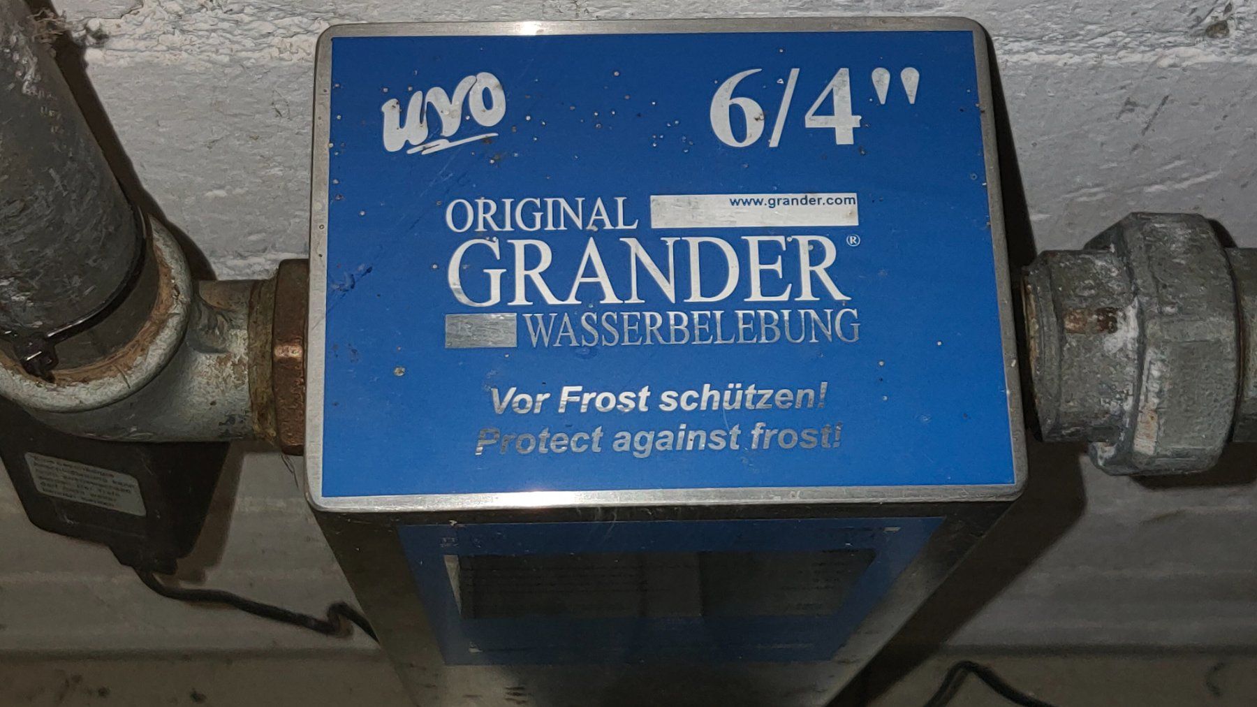 Sanitär: Grander Wasser Filter Wasserbelebungsgerät 6/4 – Gebraucht aus Widen von The_Queen 1
