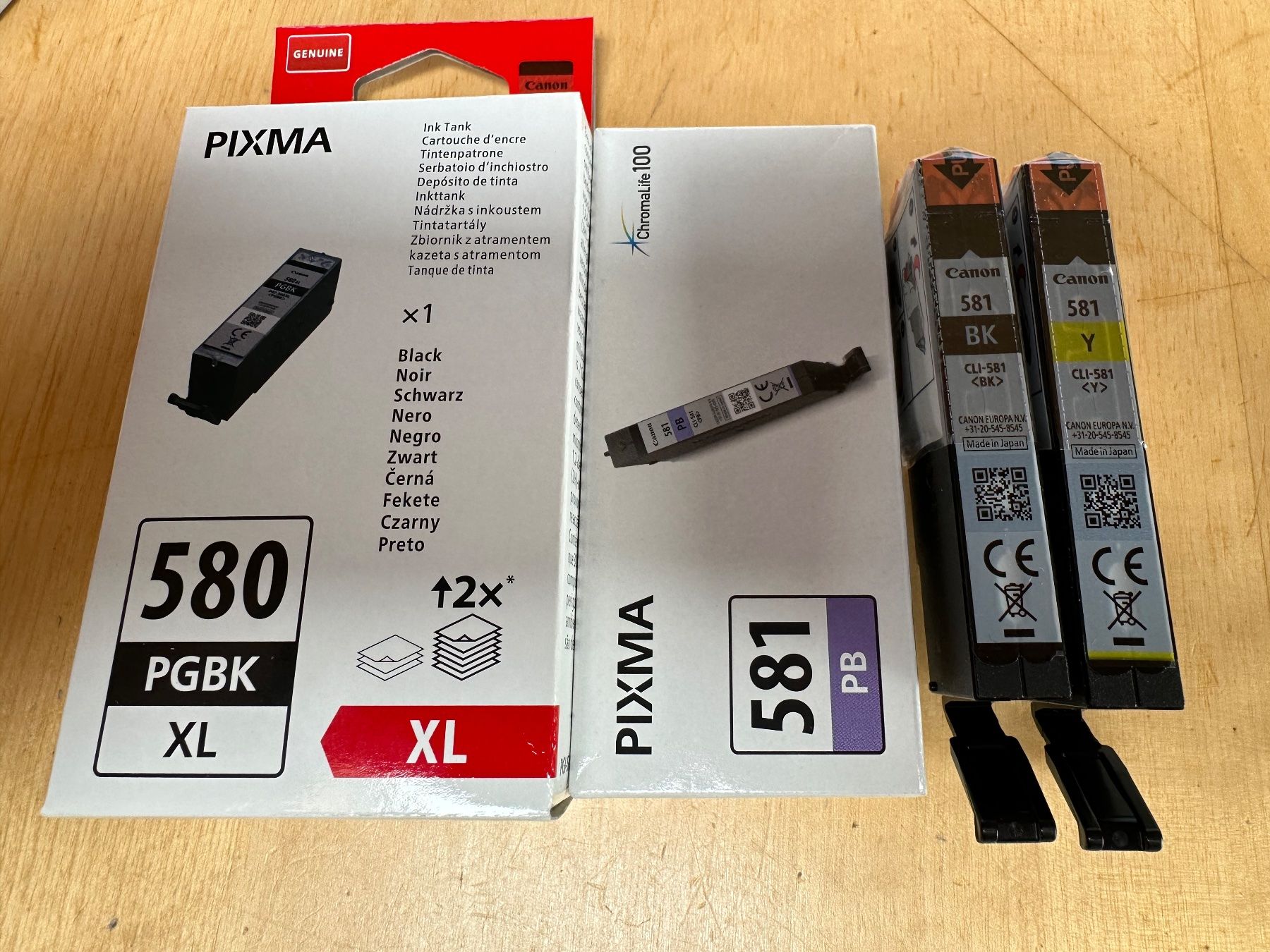 Canon Druckerpatronen & Toner: Canon Tintenpatronen – Neu und originalverpackt aus Ormalingen von Mahoudi