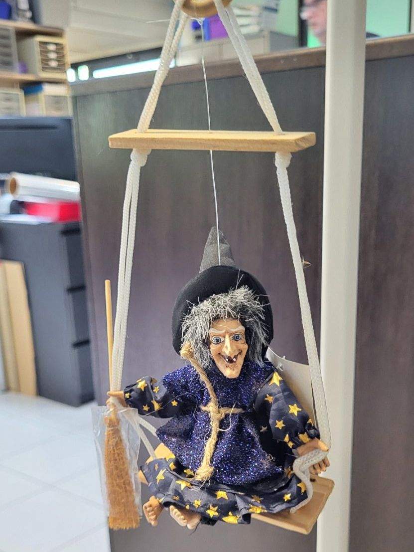 Tutte le decorazioni: Hexe auf Schaukel neu – Nuovo (secondo la descrizione) da Figino venduto da MabaStore24