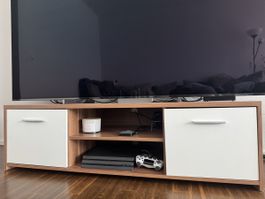 TV-Möbel / Sideboard Holz-Optik mit Türen, Top Zustand!