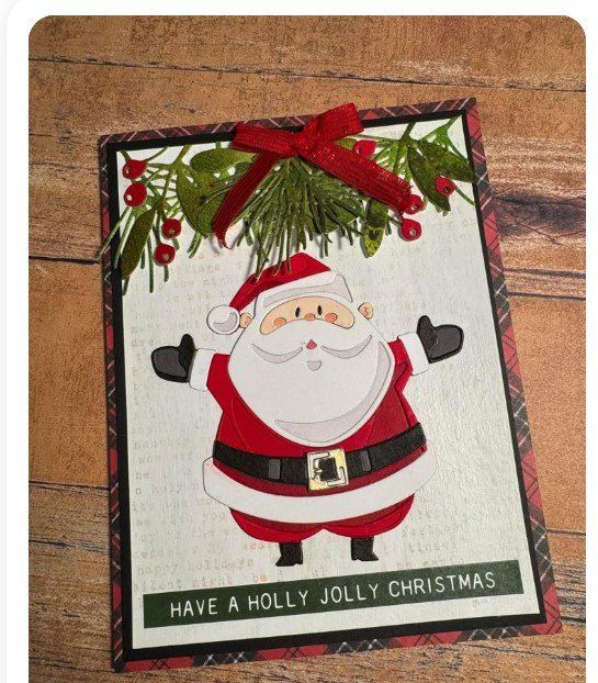 Tim Holtz Pochoirs: Tim Holtz Sizzix Thinlits  ** Santa Greetings Colorize ** – Neuf avec emballage d'origine à Rubigen par rofi100 9