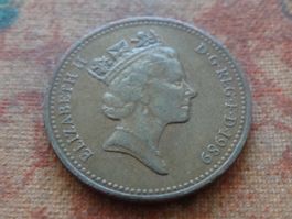 ROYAUME-UNI  1 Penny  1989