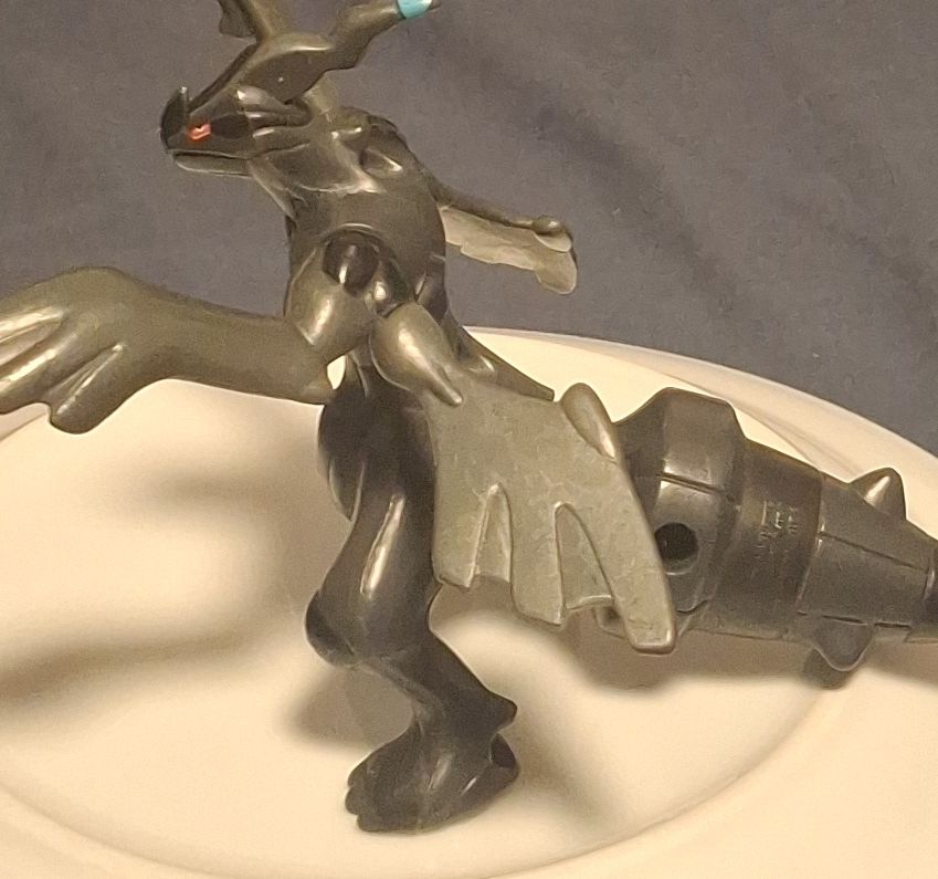 Pokémon Statuette: Pokemon Figur Zekrom schwarz Gebraucht – Usato da Worb venduto da jbu_j8np 1