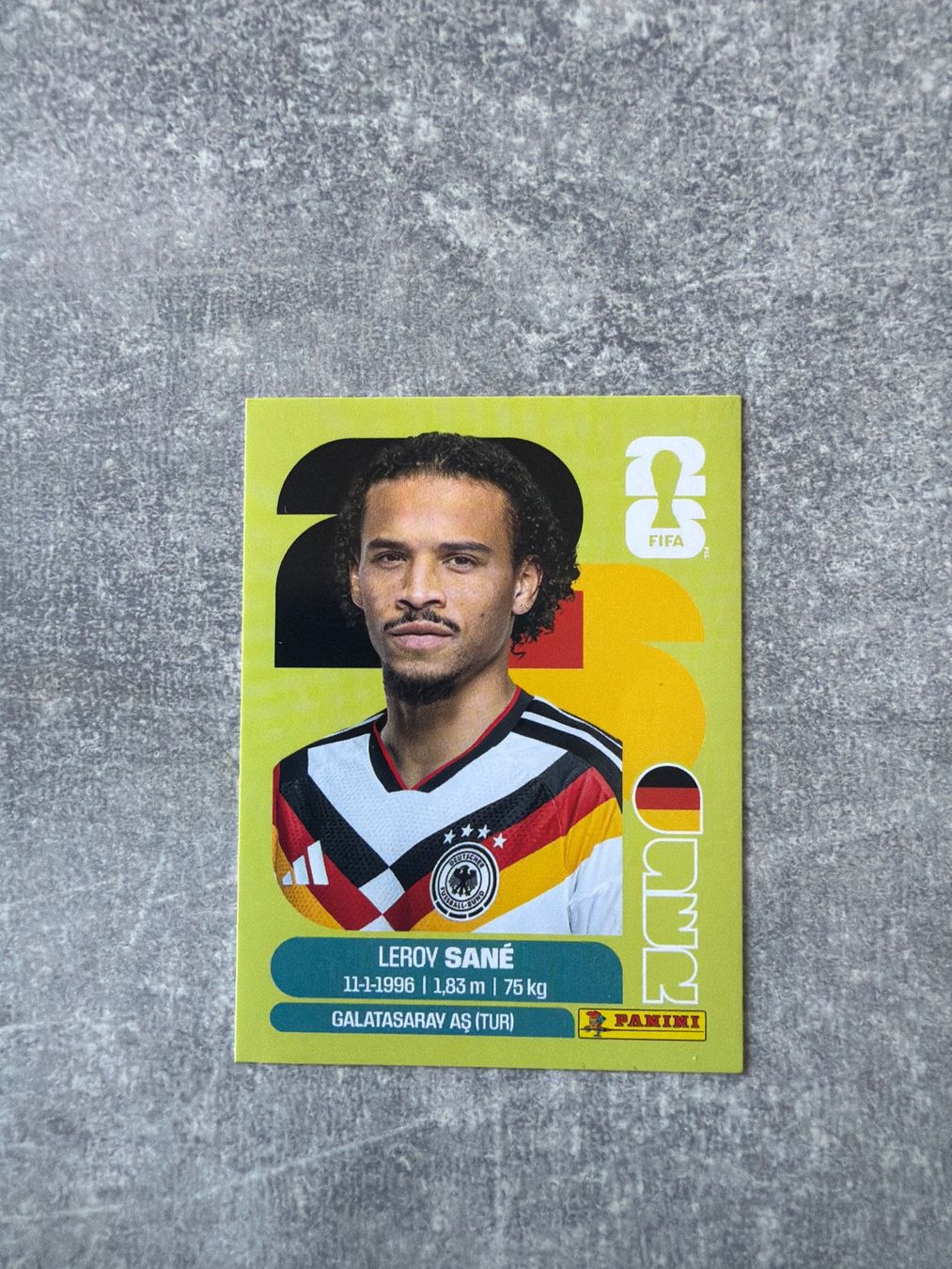 Panini Carte collezionabili: Sammelbild Leroy Sané GER18 – Usato da Pfeffingen venduto da Fantasy1971