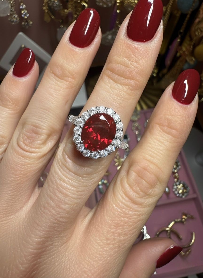 Bagues: Bague Rouge Rubis Impérial – Neuf avec emballage d'origine à St-Maurice par Sandrinette123 2