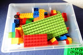 UNICO Bausteine - Duplo kompatibel - 250 Steine und Box -