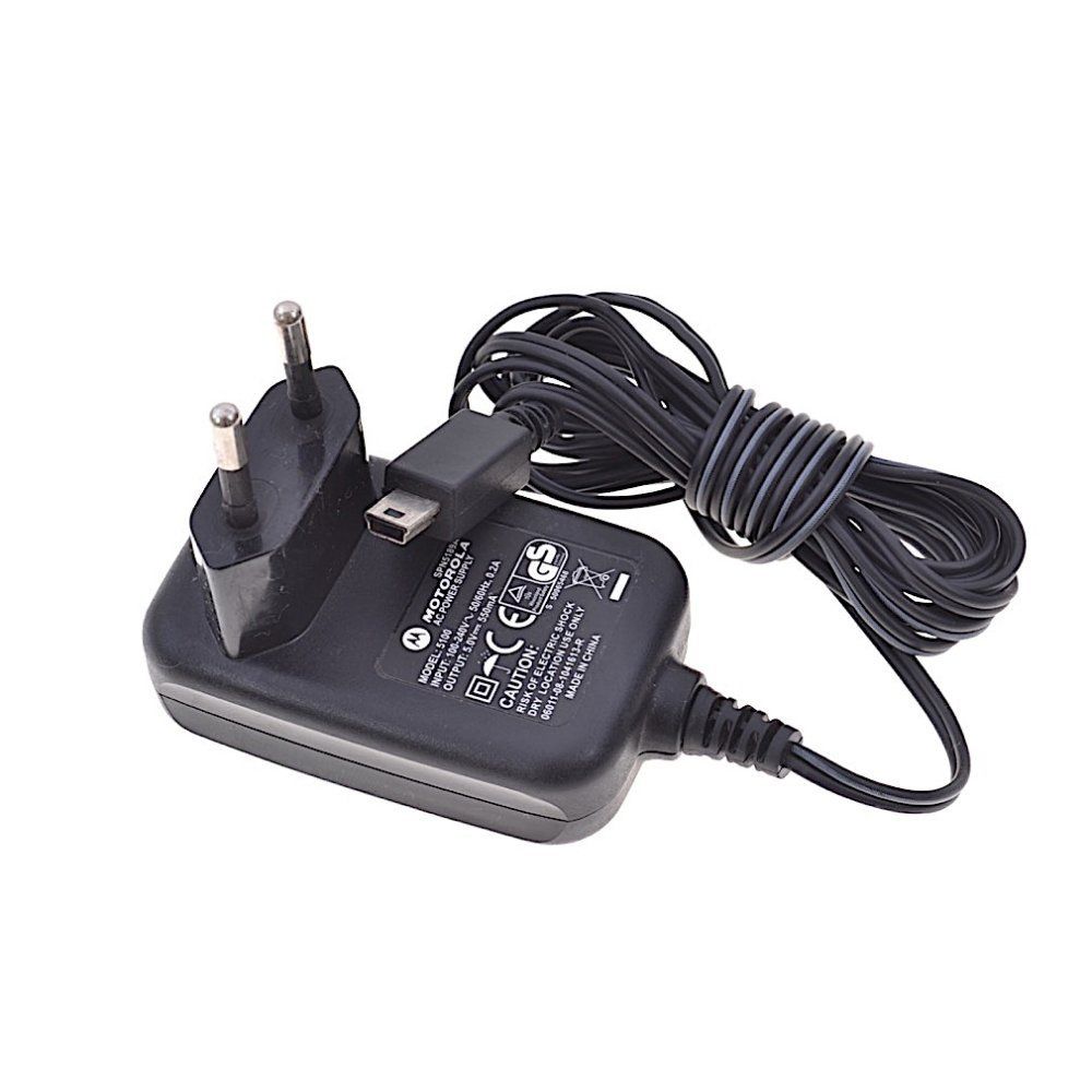 Motorola Caricabatterie: Motorola SPN5189A: 5V / 550mA; mini stecker – Usato da Rütihof venduto da Zarkok