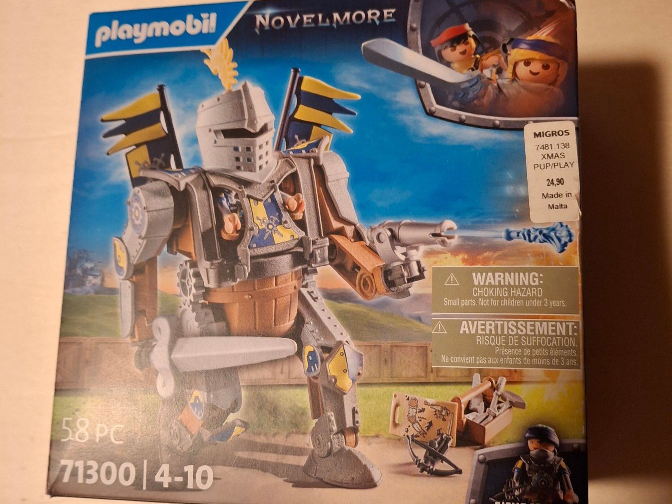 Playmobil Giocattoli: Playmobil Novelmore 71300. Géant de combat. – Nuovo e nell'imballaggio originale da Savièse venduto da 12-8-24