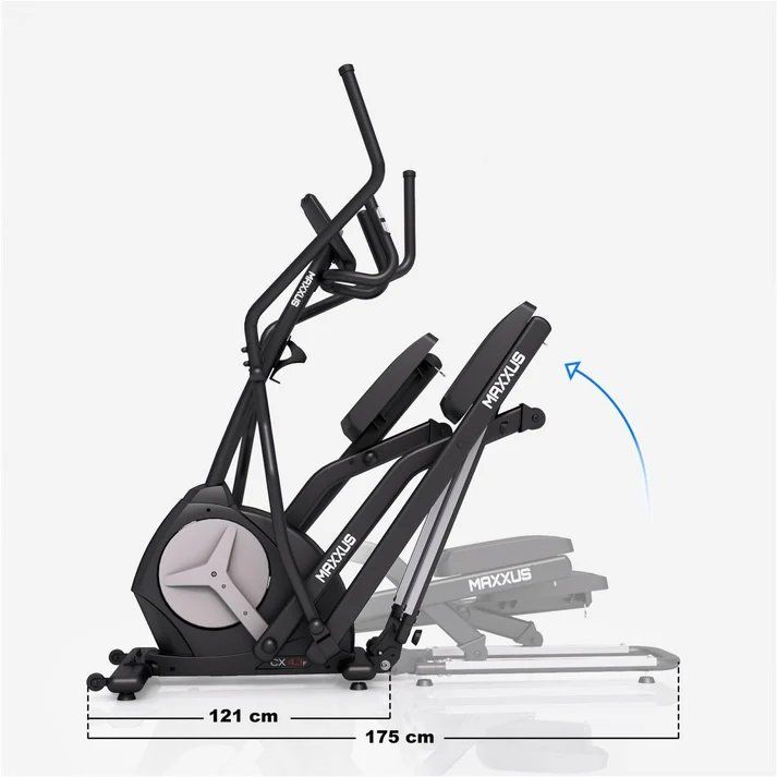 Maxxus Hometrainer: MAXXUS Crosstrainer CX 4.3f klappbar NP 960.- – Gebraucht aus Steffisburg von Beatenberg14 2