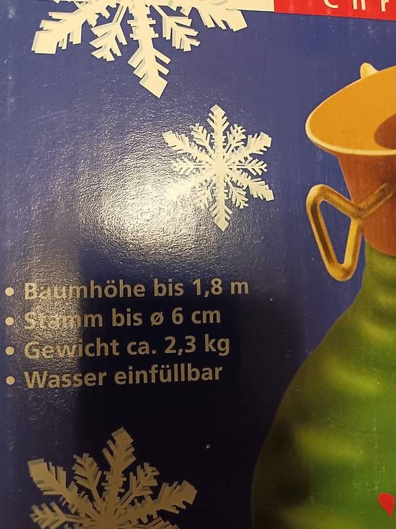 Krinner Basi per albero di Natale: Weihnachtsbaumständer – Usato da Flumenthal venduto da Attisholu 1