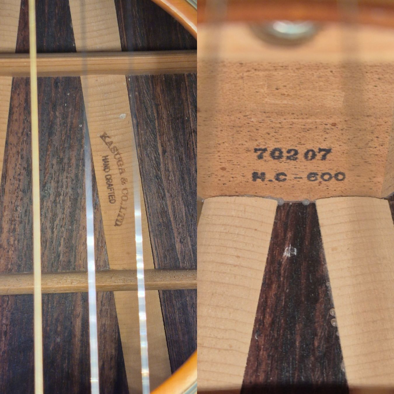Strumenti musicali: Western Gitarre Kasuga HC-600 – Usato da Winterthur venduto da NorrSydGuitars 8