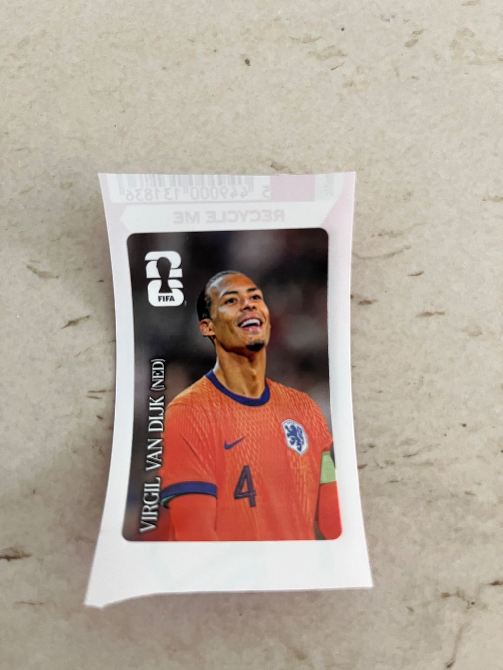 Panini Carte collezionabili: Panini WM 2026 - Coca Cola - Virgil Van Dijk – Usato da Hünenberg See venduto da Tolini