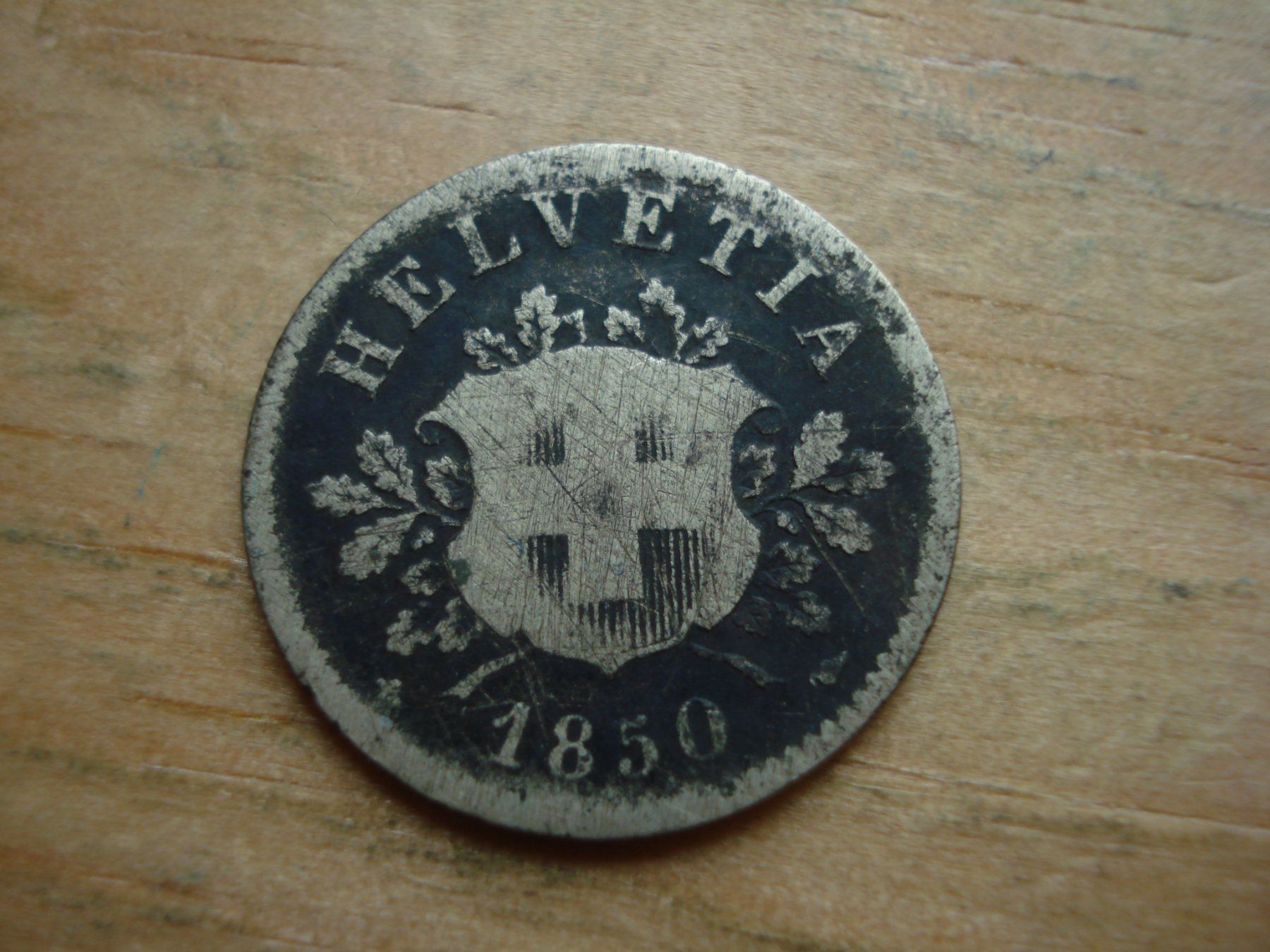 Tutti le monete: (W5) 10 Rappen 1850 – Usato da Erlach venduto da Net-Coins