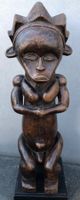 XXL wunderschöne antike Fang Figur Skulptur Gabun H 46 cm