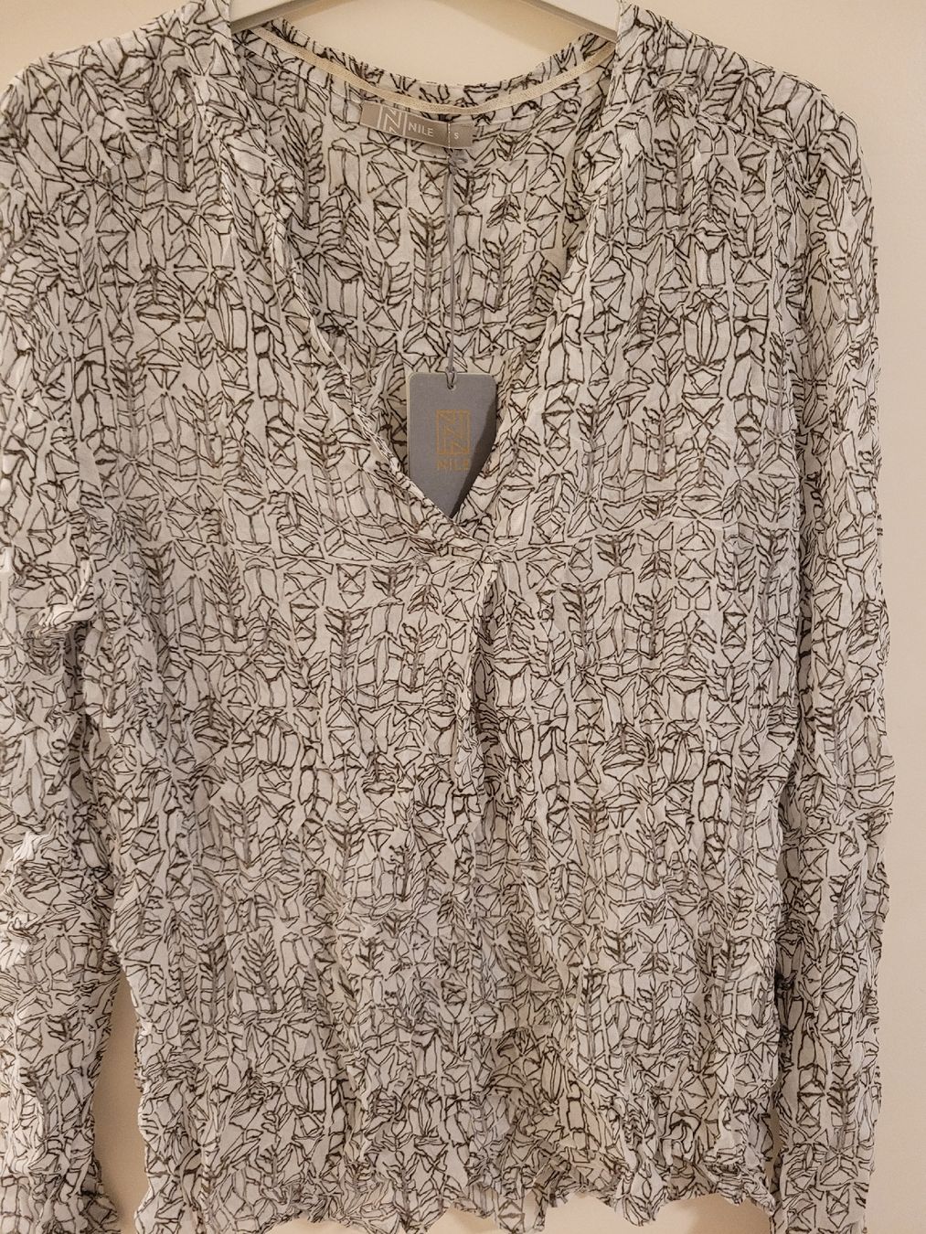 Nile Camicette: nile bluse gr. S neu – Nuovo e nell'imballaggio originale da Luzern venduto da Ami-be