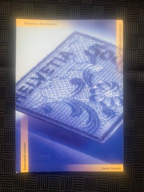 Alle Briefmarken: Jahrbuch 2000 Schweizer Briefmarken – Neu (gemäss Beschreibung) aus Giubiasco von Tigis66