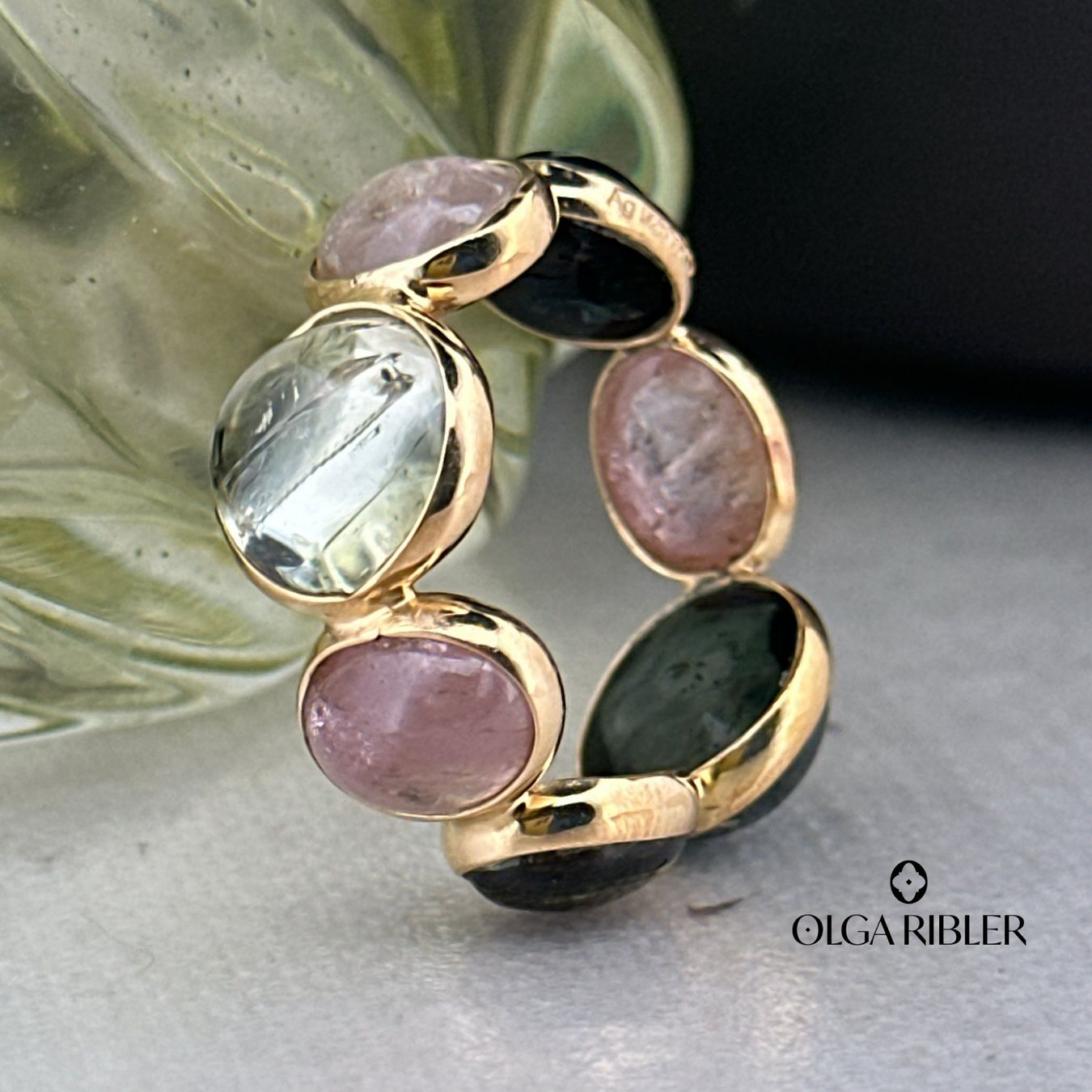 Olga Ribler Anelli: Turmalin Ring Sterling Silber  Ringgrösse 58 – Nuovo (secondo la descrizione) da Luzern venduto da Schmuckoutlet 2