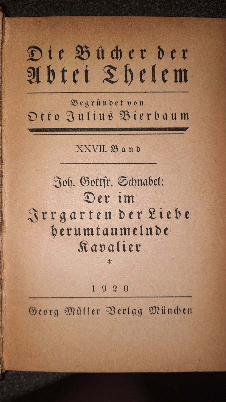 Bücher: IM IRRGARTEN  DER LIEBE  HERUMTAUMELNDE – Gebraucht aus zürich von gabab 6