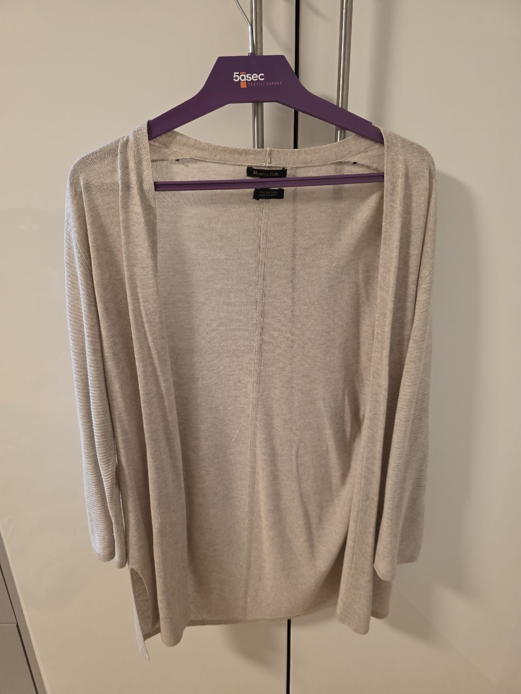Massimo Dutti Jacken: Beige cardigan from Massimo Dutti – Gebraucht aus Zürich von lit_n7pb