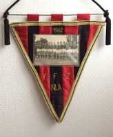 Alter Fussballwimpel Zürich Schweiz Young Fellows 60er Jahre