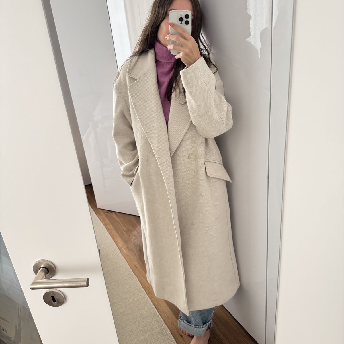 H&M Mäntel: H&M beige long coat S – Neu (gemäss Beschreibung) aus Wädenswil von katdede 4