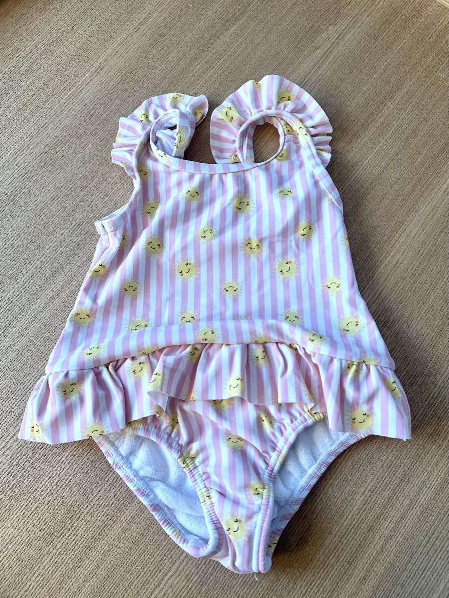 Migros Costumi da bagno: Windel-Badekleid Baby Mädchen – Nuovo (secondo la descrizione) da Felsberg venduto da Parjs