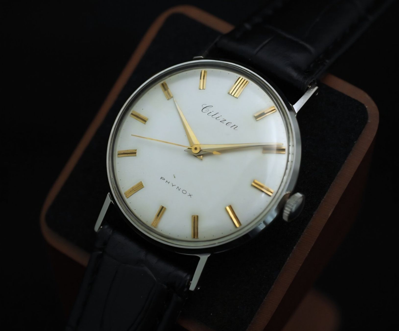 Citizen Orologi: Citizen Center-Second Phynox Handaufzug revidiert – Usato da Spiez venduto da mar_byv2
