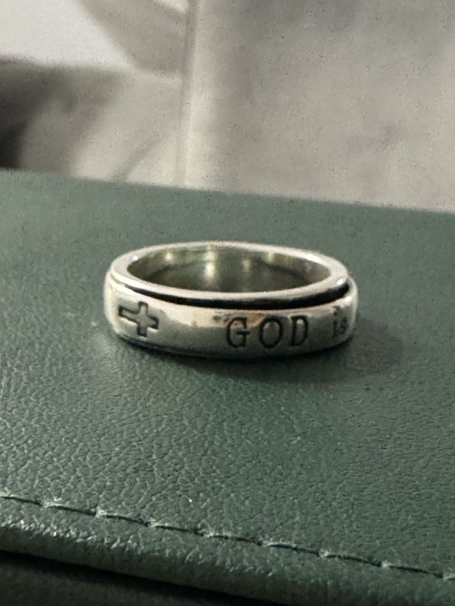 Anelli: Meditation Ring / Silberring 925 mit Inschrift Spinner Ring – Usato da Untersiggenthal venduto da Dilosh.ch 5