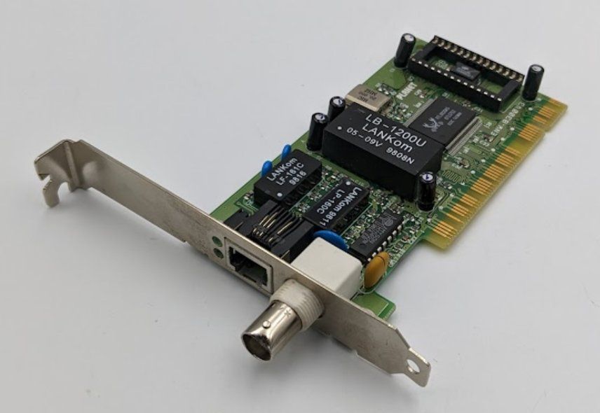 Lecteurs & Adaptateurs: PCI Netzwerkkarte RJ45 BNC Retro – D'occasion à Bad Ragaz par MR_BR