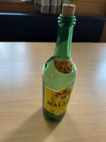 Antike Spirituose Flasche MALAGA EL SOL FINO schöne Einbucht