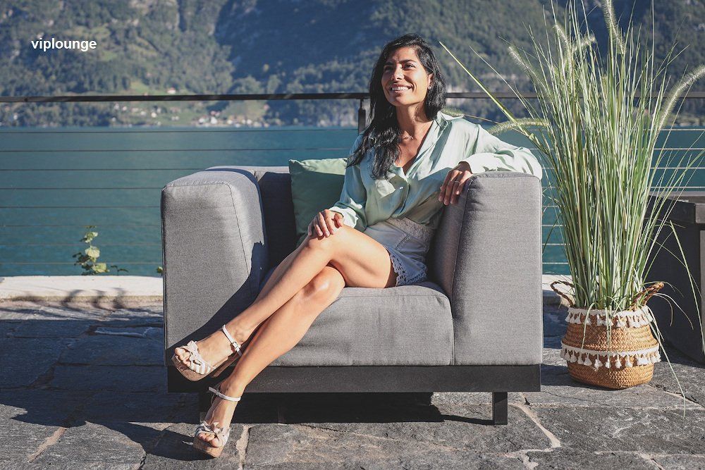 Viplounge Divani: Gartenlounge Malley grau – Nuovo e nell'imballaggio originale da Uznach venduto da viplounge 6